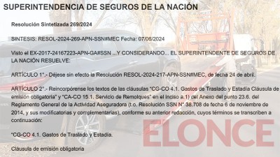 Oficializaron que las aseguradoras podrán seguir brindando el servicio de grúas