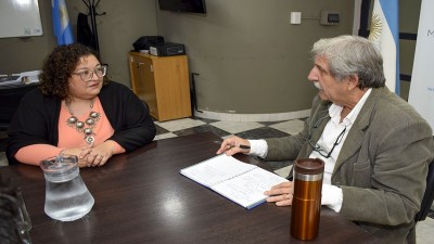 Grieve recibió a la Asociación de Celíacos de Entre Ríos