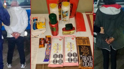 Intentaron llevarse mercadería por $49.000 de un hipermercado en Paraná