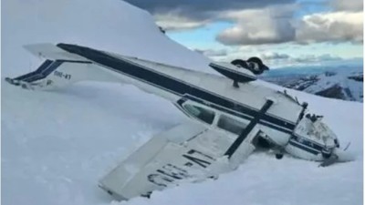 Se estrelló una avioneta con cuatro personas a bordo en el Cerro Chapelco