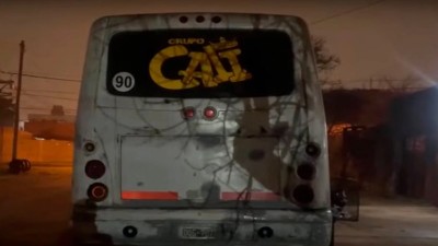 Ardió en llamas el colectivo del Grupo Cali: investigan si fue intencional