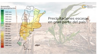 Julio fue el más seco en 35 años, según el Servicio Meteorológico