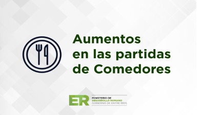 El gobierno provincial aumentó las partidas de comedores escolares