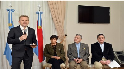 Frigerio anunció el congelamiento hasta fin de año del componente provincial de la tarifa eléctrica