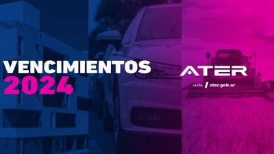 ATER recuerda la agenda de vencimientos del mes de octubre