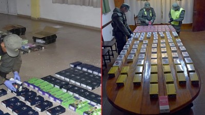 Decomisaron celulares y cigarrillos electrónicos valuados en $80.000.000