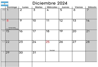 Quedan dos feriados en 2024: las fechas y los que ya están confirmados para 2025