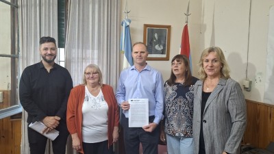 Firmaron el convenio para que funcione el Centro Educativo Integral