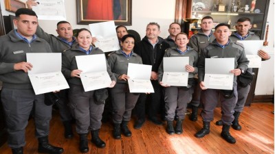 Entregaron reconocimiento a funcionarios penitenciarios que participaron de requisas