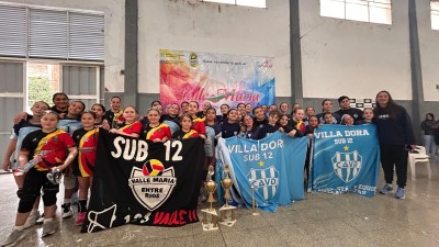 Valle María fue sede de la 12.ª Copa Nacional Sub-12 Femenina de Vóley