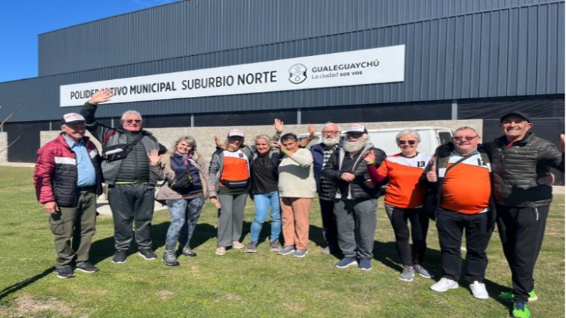 Valle María presente en la final provincial de los Juegos Entrerrianos de Adultos Mayores