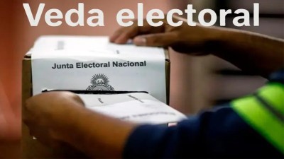Rige la veda electoral en todo el país: qué actos están prohibidos