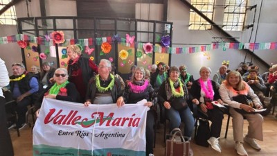 Valle María presente en la Bailanta de los Derechos, Octubre Mayor