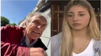 Jubilado atacó a joven tras acusarla de dejar el auto mal estacionado: video