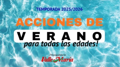 Acciones de Verano en el Complejo Municipal de Piletas:Temporada 2025 2026