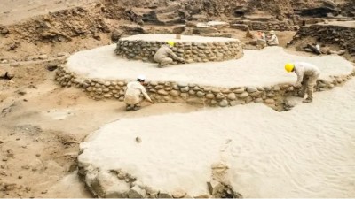 Encontraron en Perú una estructura arqueológica asociada a la civilización más antigua de América