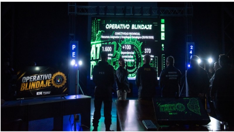 La provincia puso en marcha un operativo de seguridad con monitoreo en tiempo real