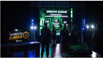 La provincia puso en marcha un operativo de seguridad con monitoreo en tiempo real
