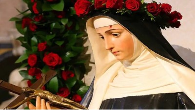 La oración para pedir la protección de Santa Rita, patrona de las causas urgentes
