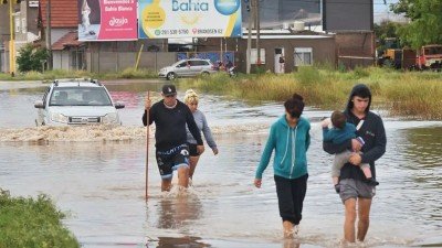 Colecta para los afectados por las inundaciones