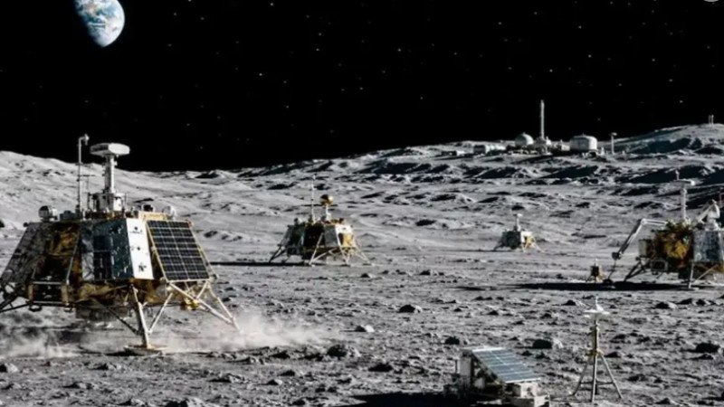 La NASA acelera su plan lunar: cuatro misiones robóticas abrirán camino a una base permanente