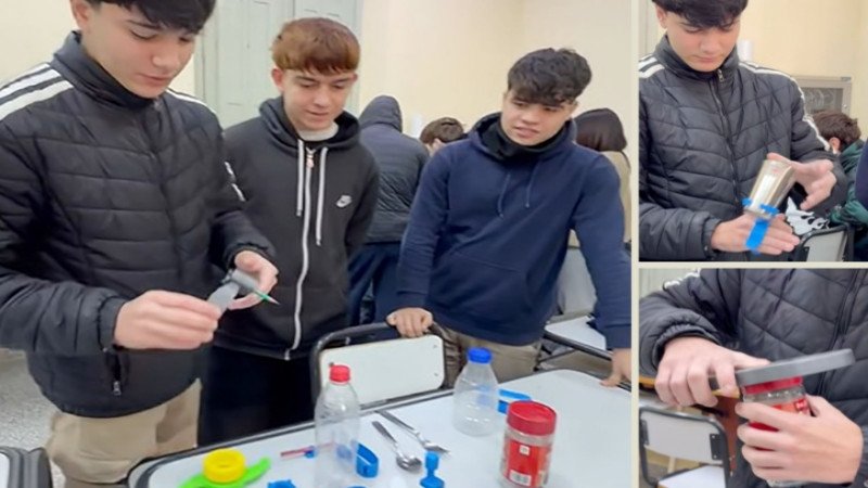 Escuela técnica de Diamante fabrica dispositivos de apoyo para personas con discapacidad