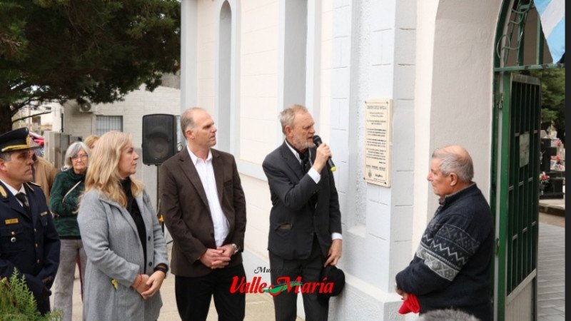 El Cementerio Católico Parroquial fue declarado Patrimonio Histórico, Arquitectónico y Cultural de Valle María