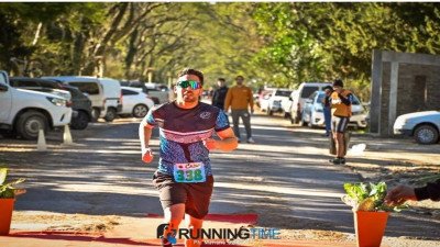 Matías Giménez terminó sexto en el duatlón rural de Oro Verde