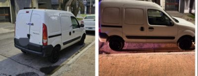 Operativo policial: investigan el robo de dos Renault Kangoo en la zona
