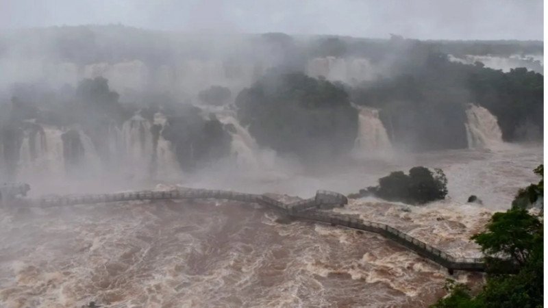 El riesgo de crecidas por El Niño deja fuera de servicio por 40 días a la Garganta del Diablo